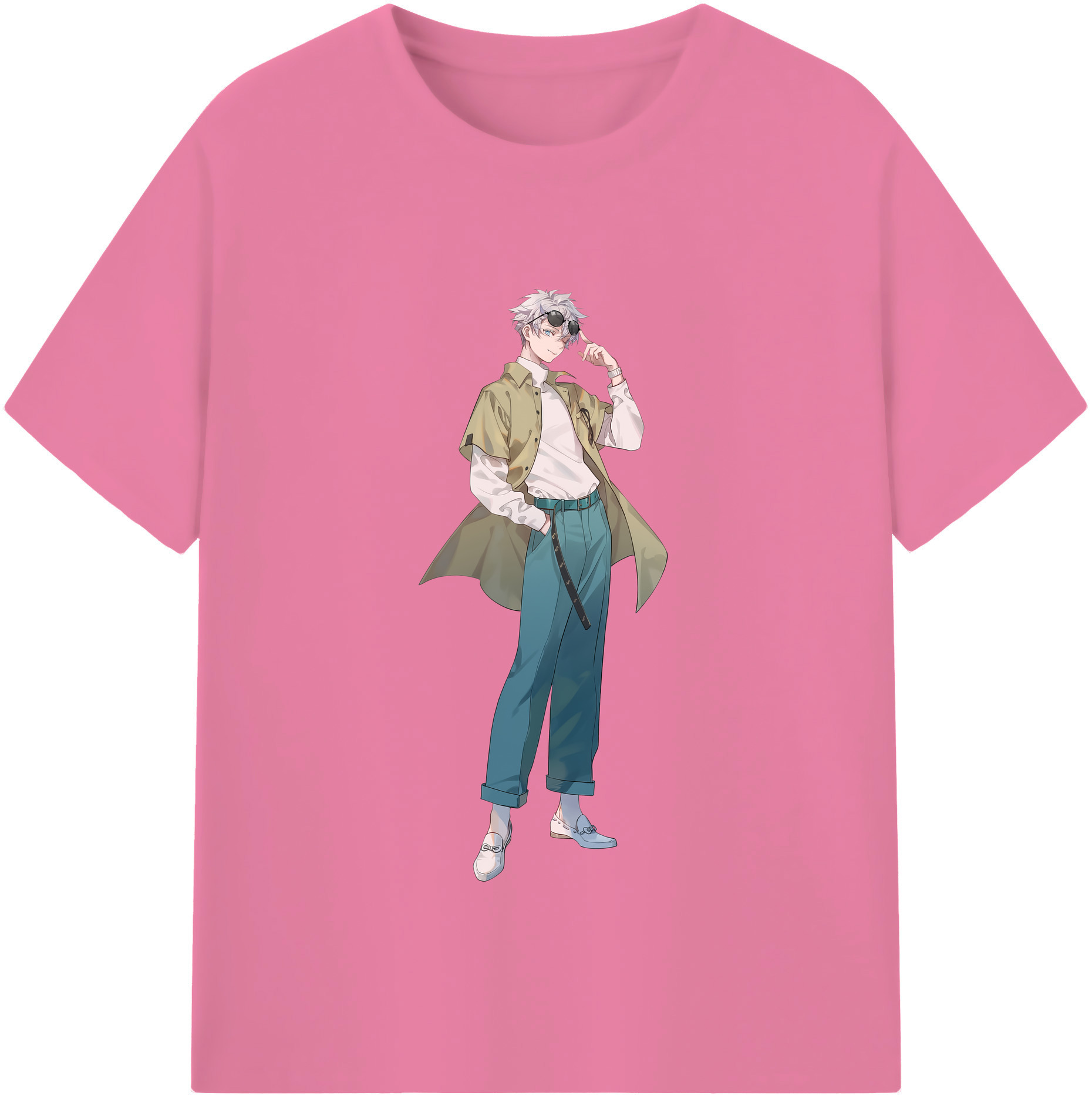（画像用） 呪術廻戦 Jujutsu Kaisen 綿100％半袖Tシャツ（フロントプリント）